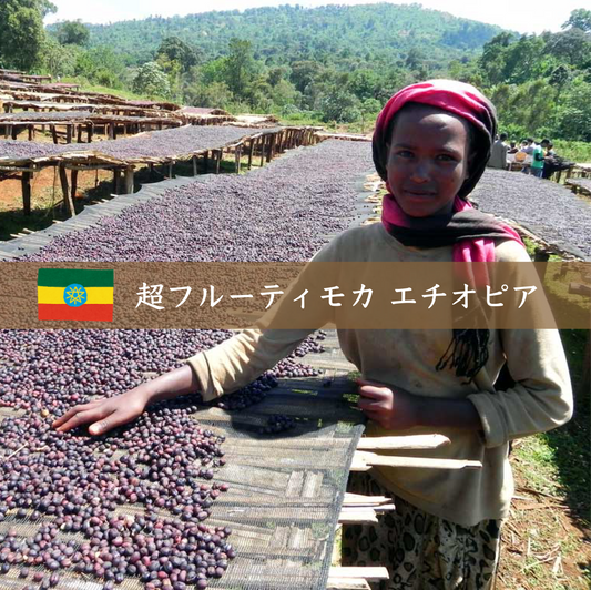 エチオピアのコーヒー豆